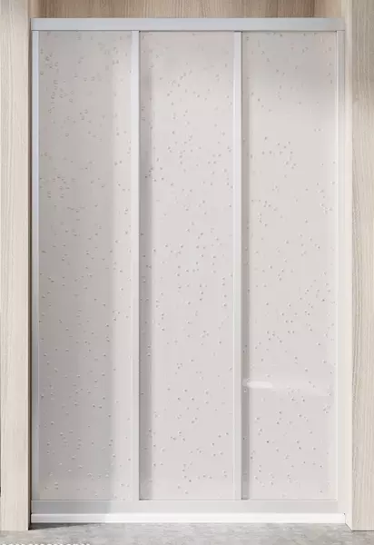

Душевая дверь «Ravak» Supernova ASDP3 100/198 Pearl/сатин полистирол универсальная