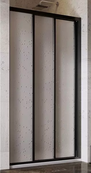 Душевая дверь Ravak Supernova ASDP3 100198 Pearlчёрная полистирол универсальная 45980₽