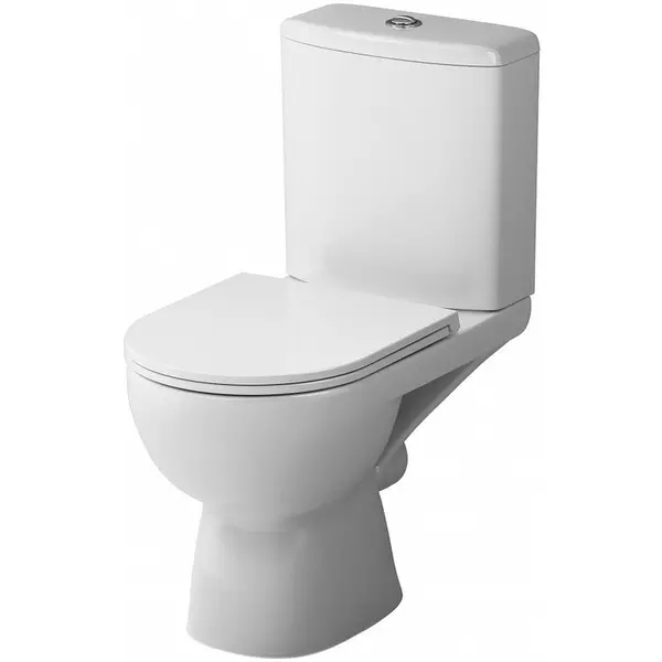 

Унитаз компакт безободковый «Am.Pm» Gem FlashClean C908600SC белый с сиденьем дюропласт с микролифтом