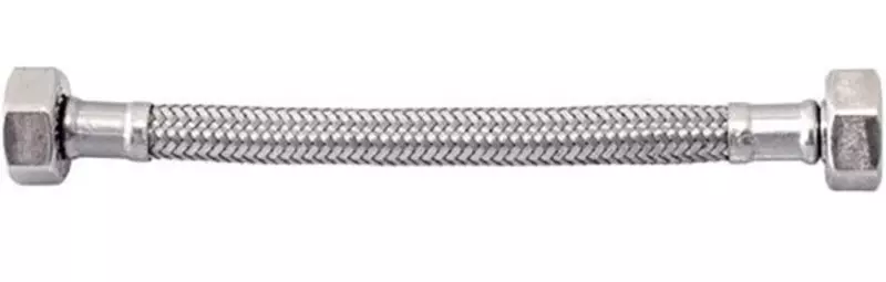 

Подводка гибкая в нержавеющей оплётке «Remer» DN8 Г1/2"-Г1/2" (1шт.) 100 см