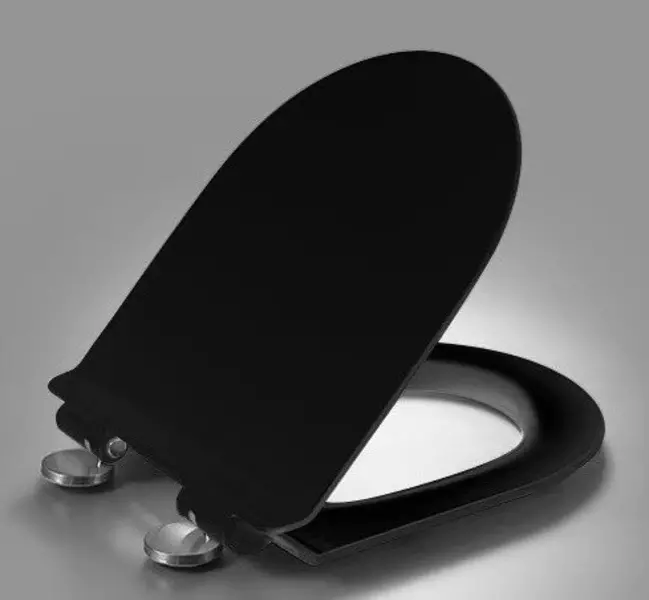 Сиденье для унитаза «Esbano» Garcia ZAESUPGARCBM3008 ультратонкое дюропласт с микролифтом черное матовое