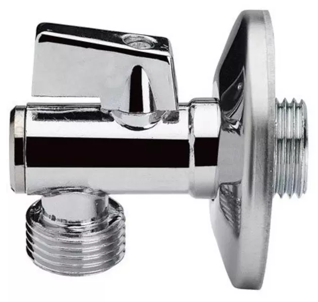 Кран шаровой бытовой Remer RR 127A 12-12 с фильтром НР-НР хром 864₽