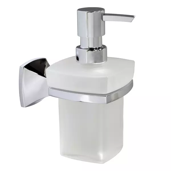 

Дозатор для мыла «WasserKRAFT» Wern K-2599 на стену хром
