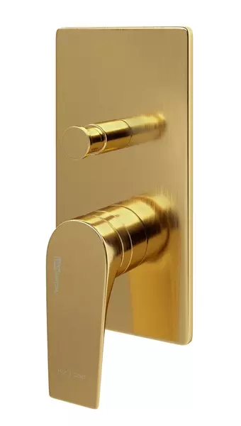 

Смеситель для душа «WasserKRAFT» Aisch 5561 матовое золото