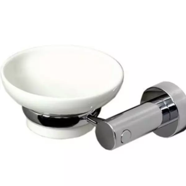 

Мыльница «WasserKRAFT» K-24229 на стену белая/хром