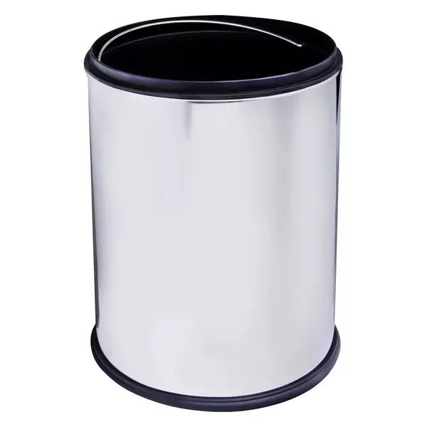 

Мусорное ведро «WasserKRAFT» K-625 5 л хром