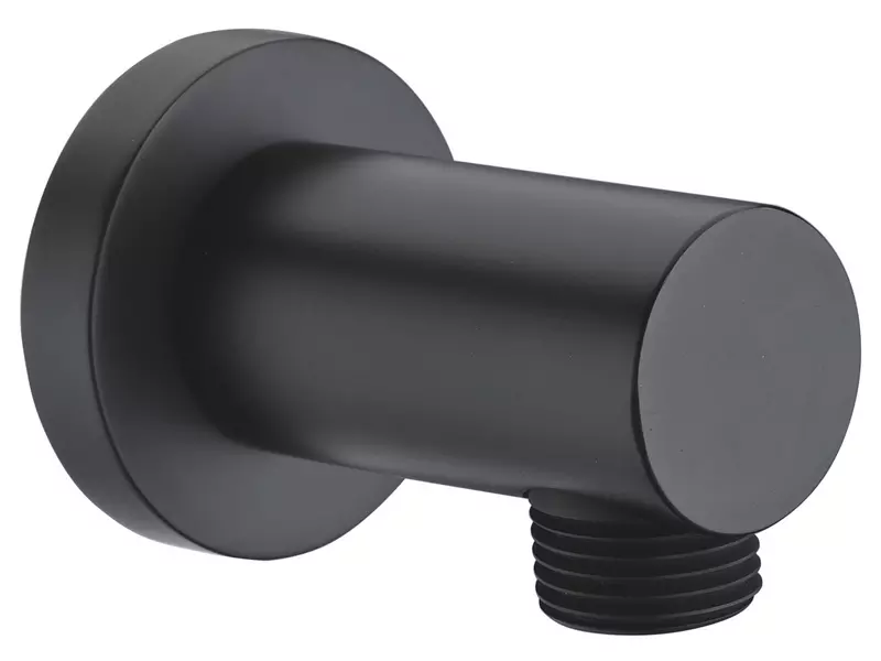 Подключение для душевого шланга «WasserKRAFT» A082 чёрное матовое