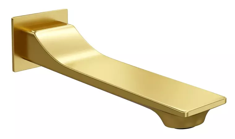 Излив к смесителю «WasserKRAFT» A174 18,2 матовое золото