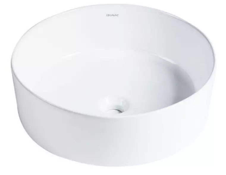 

Раковина «Bravat» 42/40 C22284W-ENG фарфоровая белая