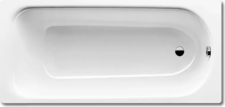Ванна стальная «Kaldewei» Saniform Plus 363-1 170/70 easy-clean, anti-sleap без опор без сифона белая, цвет белый