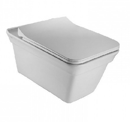 Подвесной унитаз «Kale» Zeus 310200100143 410200400080(7114036300 7014073000) белый с сиденьем дюропласт с микролифтом белое