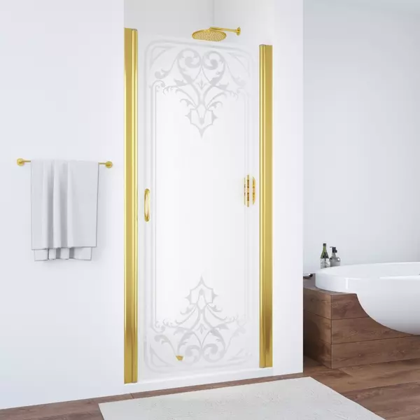 

Душевая дверь «Vegas Glass» EP 95/189 Artdeco D1/глянцевое золото универсальная