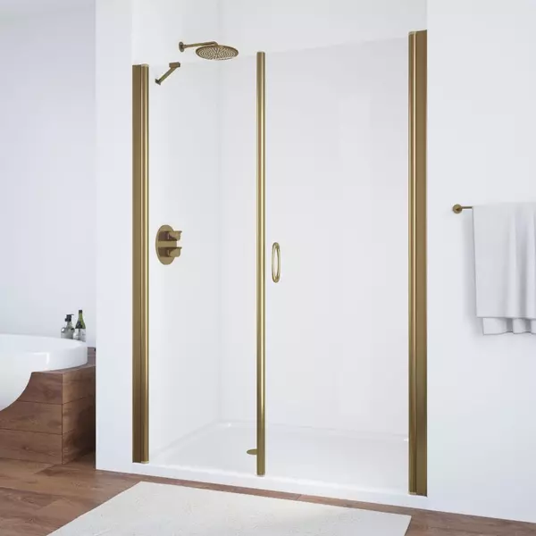 

Душевая дверь «Vegas Glass» EP-F-2 120/189 прозрачная/бронза правая