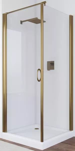 

Душевой угол-ограждение «Vegas Glass» EP-Fis 80/80 прозрачный/бронза без поддона левый