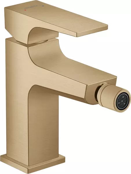 

Смеситель для биде «Hansgrohe» Metropol 32520140 с донным клапаном шлифованная бронза