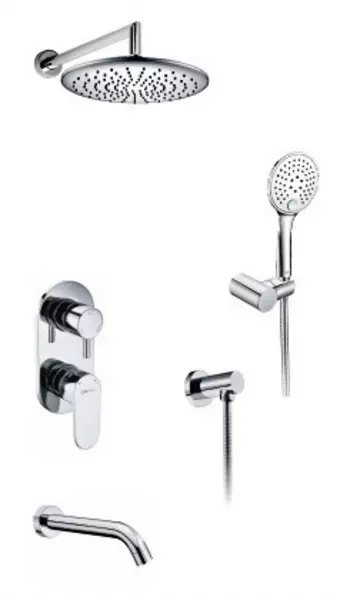 

Душевая система «WasserKRAFT» A175819 хром