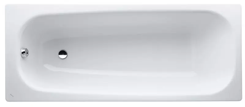Ванна стальная «Laufen» Pro 170/70 (2.2495.3.600.040.1) антискользящая без опор без сифона с отверстиями белая универсальная