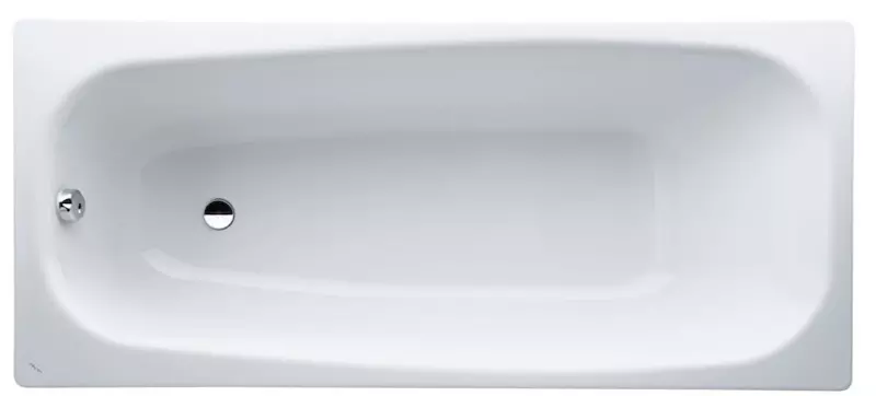 Ванна стальная «Laufen» Pro 170/75 (2.2595.3.000.040.1) без опор без сифона с отверстиями белая универсальная