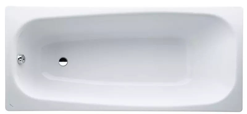 Ванна стальная «Laufen» Pro 170/75 (2.2595.3.600.040.1) антискользящая без опор без сифона с отверстиями белая универсальная