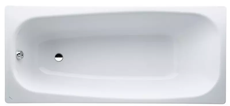 

Ванна стальная «Laufen» Pro 170/75 (2.2595.3.600.040.1) антискользящая без опор без сифона с отверстиями белая универсальная