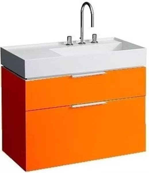 

Тумба под раковину «Laufen» Kartell by laufen 406702 90 подвесная глянцевый оранжевый