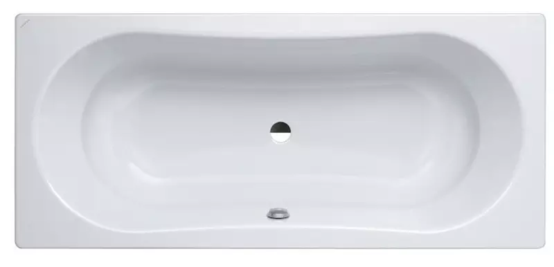 Ванна стальная «Laufen» Thallium 180/80 (2.2509.0.000.040.1) без опор без сифона белая