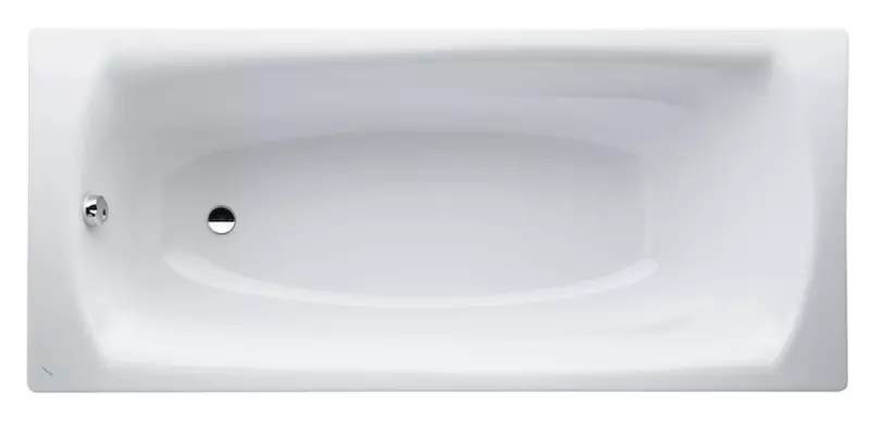 Ванна стальная «Laufen» Paladium 180/80 antislip без опор без сифона белая