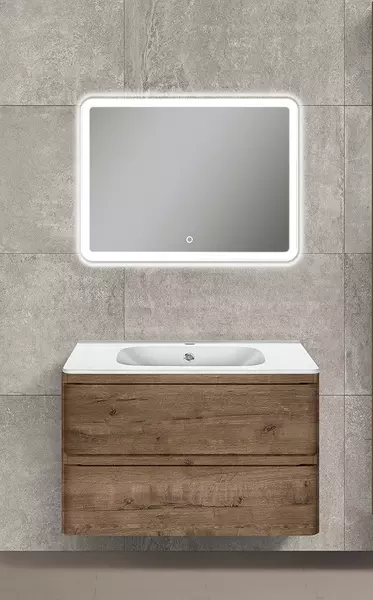 

Мебель для ванной подвесная «Vincea» Vico 80 V.Oak