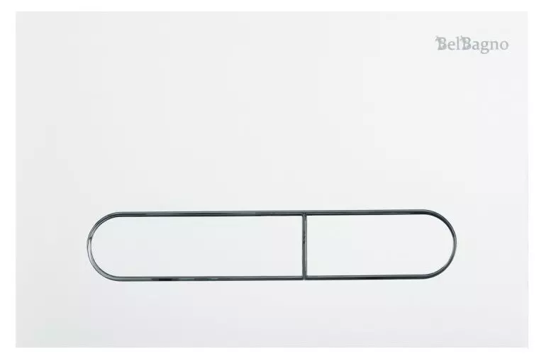 

Кнопка смыва «Belbagno» Prospero BB004-PR-BIANCO белая