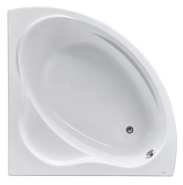 

Ванна акриловая «Roca» Bali New 150/150 (7248639000) без опор без сифона белая
