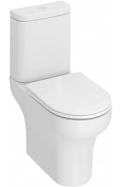 Унитаз компакт безободковый Kerama Marazzi Buongiorno BGwc01BGcis01BGProseat01WHT белый с сиденьем дюропласт с микролифтом белое 26348₽