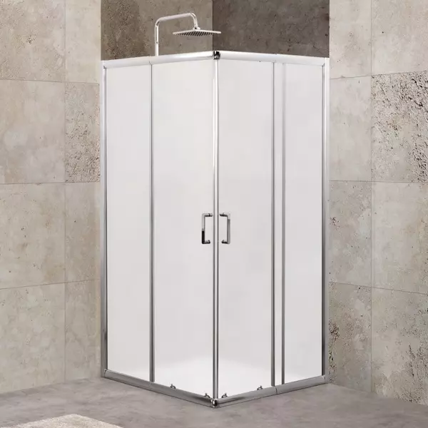 

Душевой угол-ограждение «Belbagno» UNIQUE-A-2-85/100-M-Cr матовый/хром без поддона