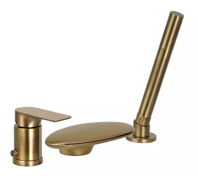 

Смеситель на борт ванны «Remer» Infinity I07UFVO бронза