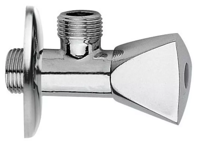 

Кран бытовой «Remer» RR 129 1/2"-3/8" НР-НР хром