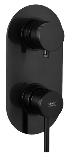 

Смеситель для душа «Remer» X-Style X93CFP брашированный чёрный