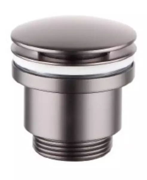 

Донный клапан для раковины «Lemark» LM8500GM с механизмом Клик-Клак графит