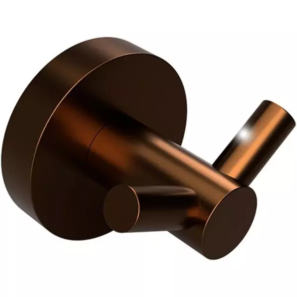 

Двойной крючок «Bemeta» Amber 155106032 на стену coffee gold