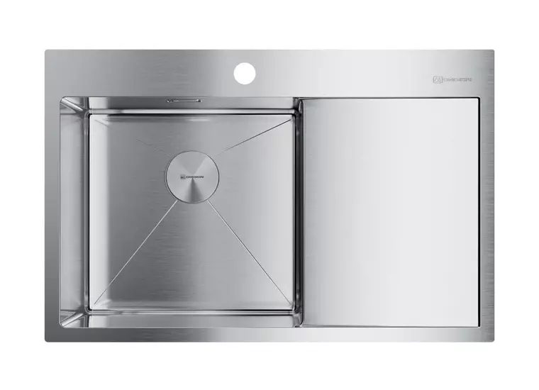 

Мойка для кухни «Omoikiri» Akisame 78 IN L 78/51 нержавеющая сталь левая