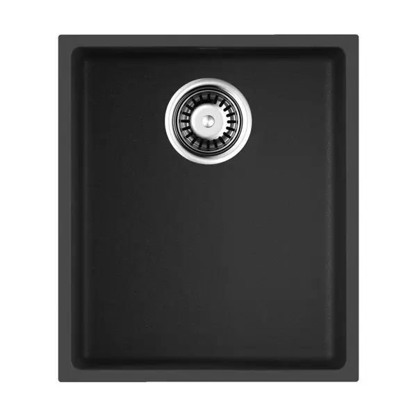 

Мойка для кухни «Omoikiri» Bosen 38 U BL 38/44 искусственный камень чёрная