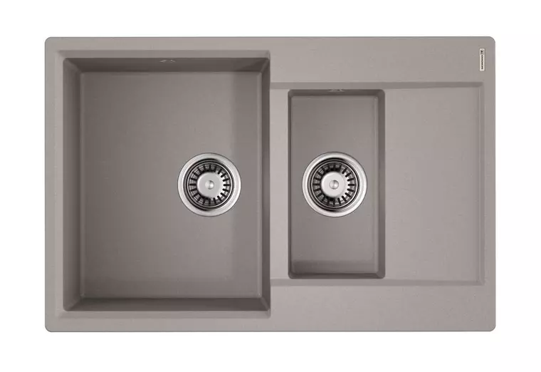 

Мойка для кухни «Omoikiri» Daisen 78 2 GR 78/51 искусственный камень leningrad grey