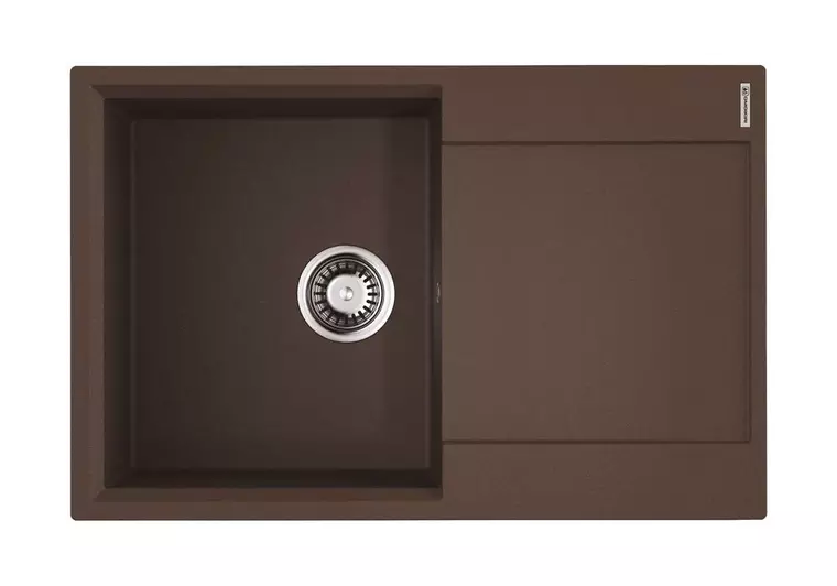 

Мойка для кухни «Omoikiri» Daisen 78 DC 78/51 искусственный камень тёмный шоколад