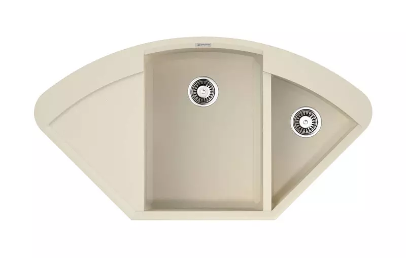 

Мойка для кухни угловая «Omoikiri» Sakaime 105C EV 106/58 искусственный камень эверест