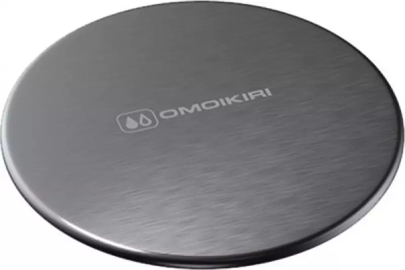 

Накладка для корзинчатого вентиля «Omoikiri» GM NEW вороненая сталь
