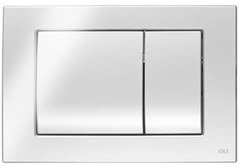 

Кнопка смыва «Oli» Metal Dual 656004 хром