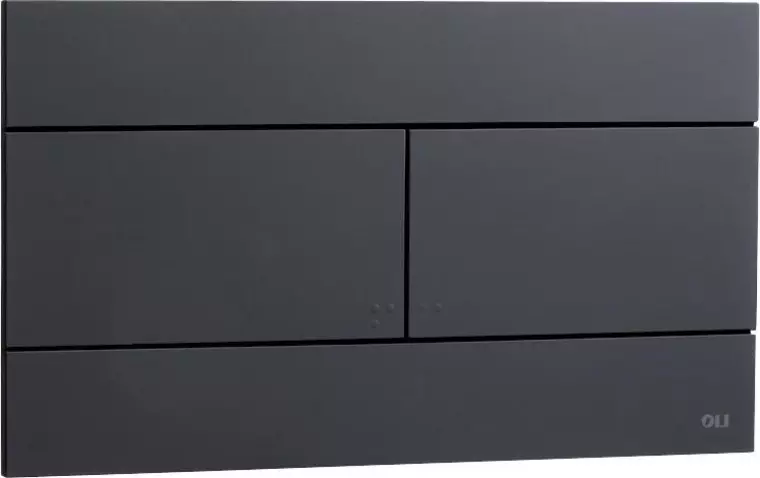 

Кнопка смыва «Oli» Slim 659055 черная
