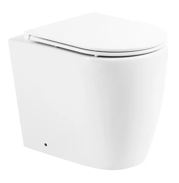 

Приставной унитаз безободковый «Belbagno» Marino BB105CBR белый (BB870SC) с сиденьем дюропласт с микролифтом