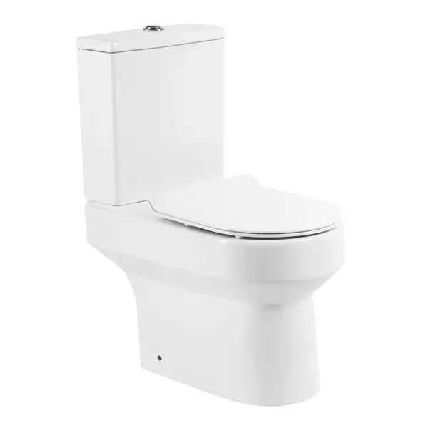 

Унитаз компакт безободковый «Belbagno» Norma BB339CPR-BB339T белый (BB2111SC) с сиденьем дюропласт с микролифтом