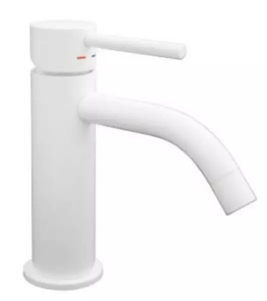 

Смеситель для раковины «Paffoni» Light LIG071BO белый матовый