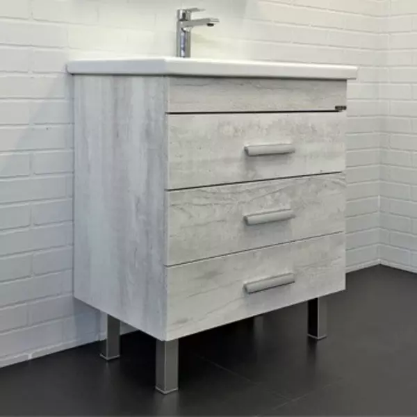 

Тумба с раковиной «Comforty» Никосия 70Н (Como 70) дуб белый