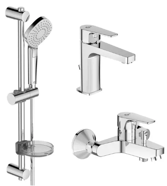 

Комплект смесителей «Ideal Standard» Esla BC264AA с донным клапаном хром
